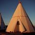 Sunrise at the  Wigwam Motel
