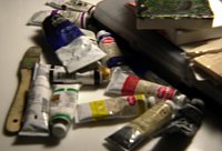 in the artist's studio (2008)