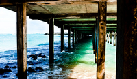 Canvas Print:  Tropical Pier
